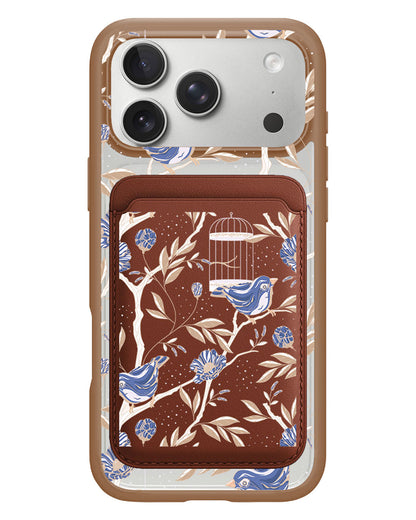 iPhone Magnetic Wallet Case - Lovebird 12.0