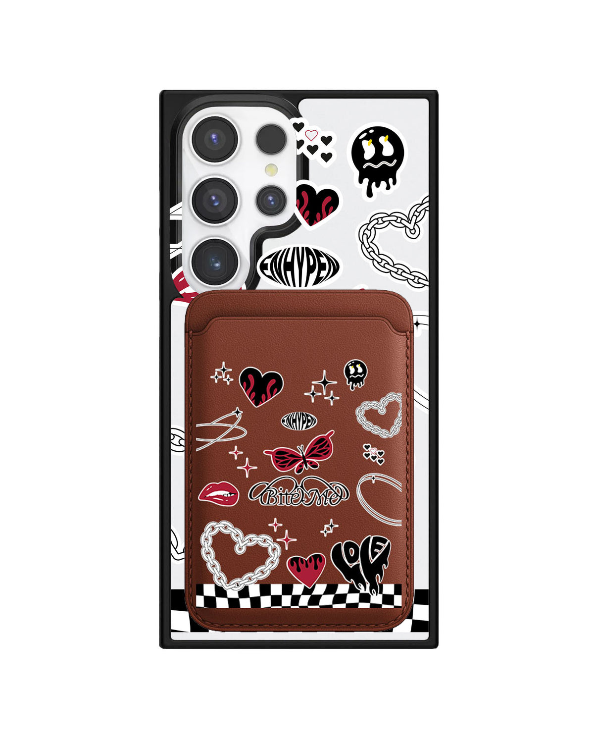 Android Magnetic Wallet Case - Enhypen Bite Me
