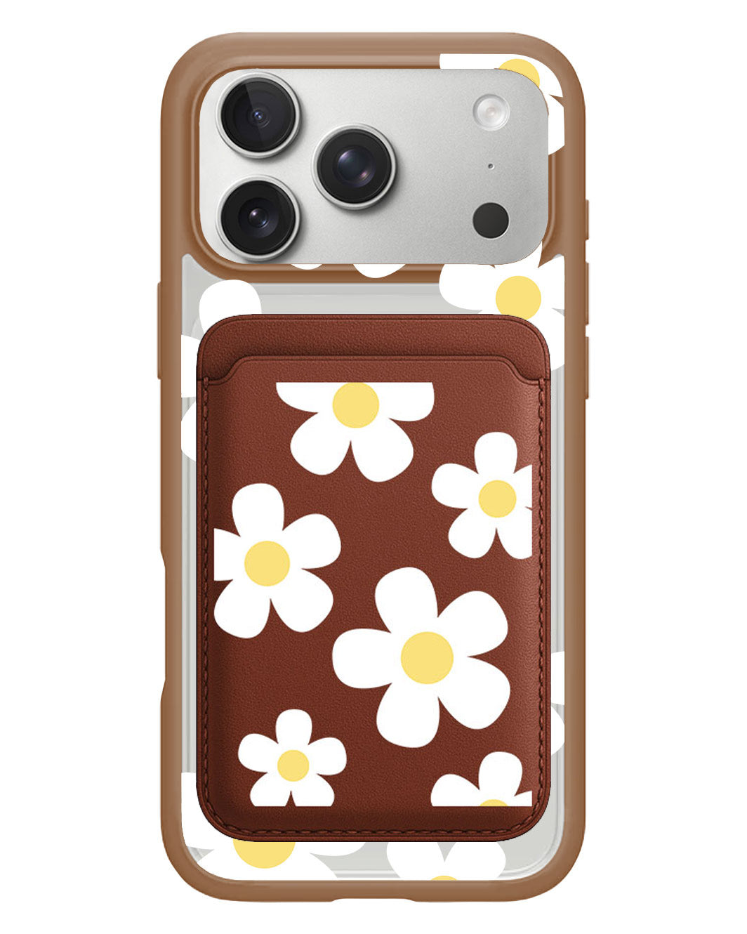iPhone Magnetic Wallet Case - Daisy 2.0