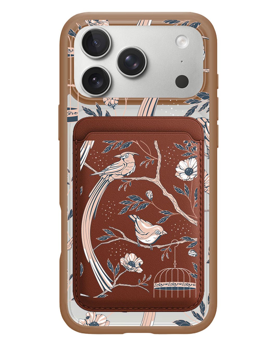 iPhone Magnetic Wallet Case - Lovebird 2.0