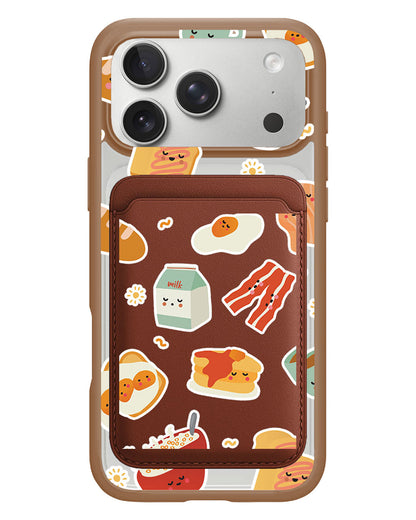 iPhone Magnetic Wallet Case - English Breakfast