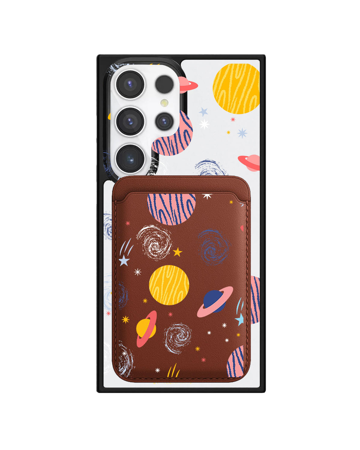 Android Magnetic Wallet Case - Planetarium 2.0