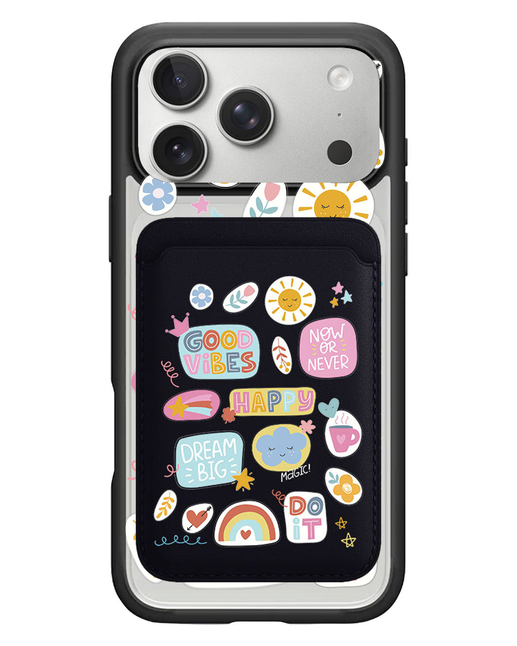 iPhone Magnetic Wallet Case - Good Day 2.0