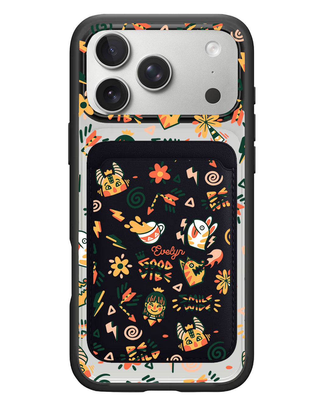 iPhone Magnetic Wallet Case - Wild & Free
