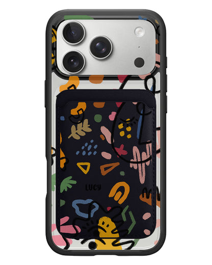 iPhone Magnetic Wallet Case - Abstract 5.0