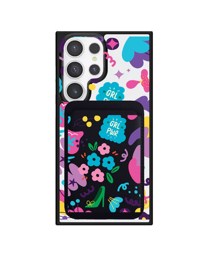 Android Magnetic Wallet Case - Girl Power 1.0