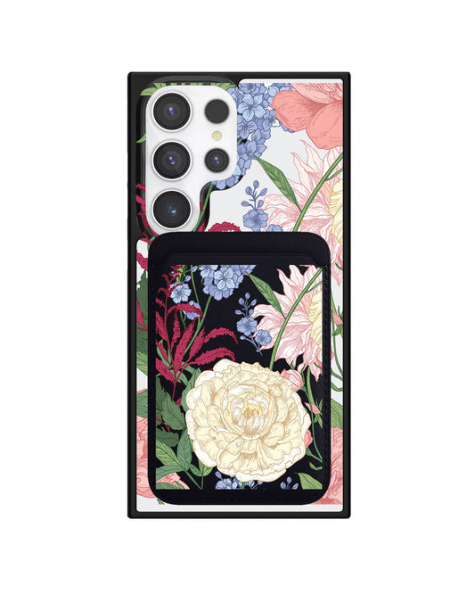 Android Magnetic Wallet Case - July Delphinium