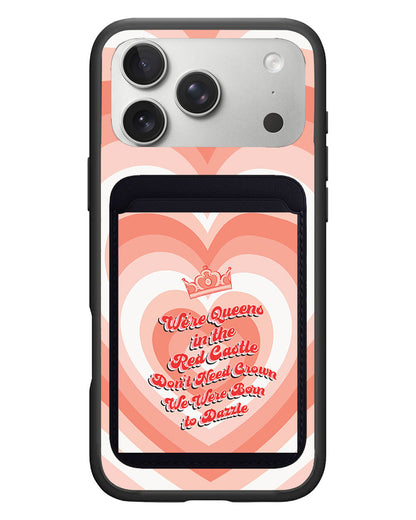 iPhone Magnetic Wallet Case - Red Velvet Luv