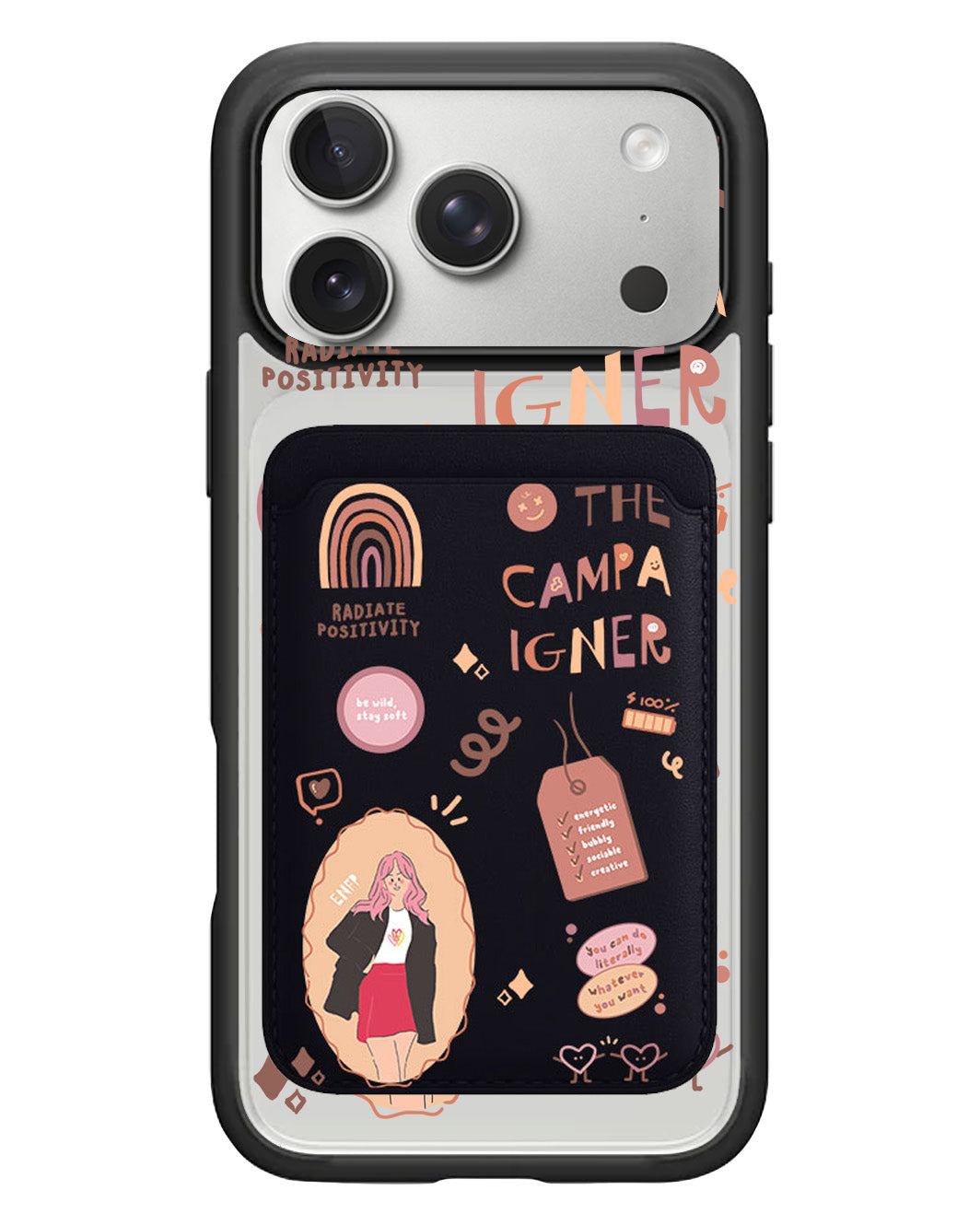 iPhone Magnetic Wallet Case - ENFP