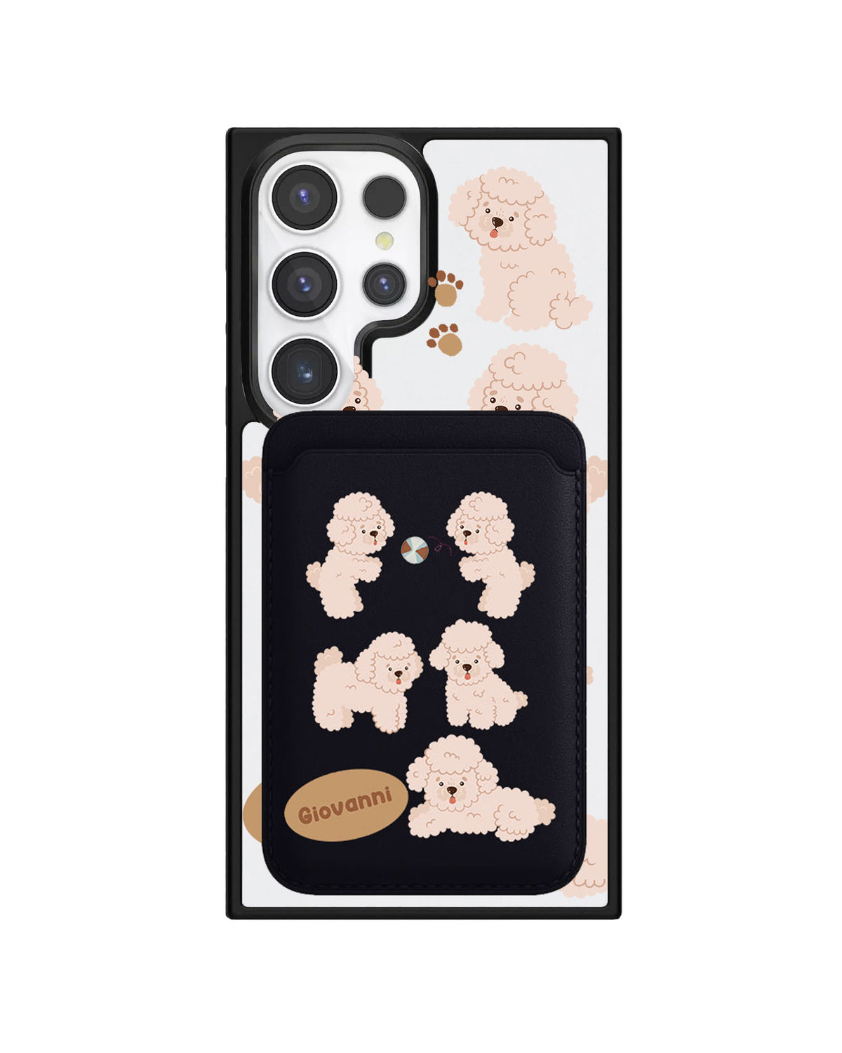 Android Magnetic Wallet Case - Poodle Squad 2.0