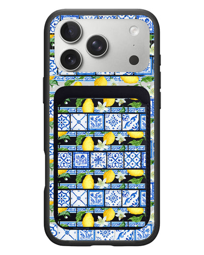 iPhone Magnetic Wallet Case - Majolica Firenze