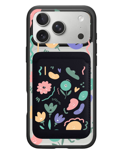 iPhone Magnetic Wallet Case - Celestial