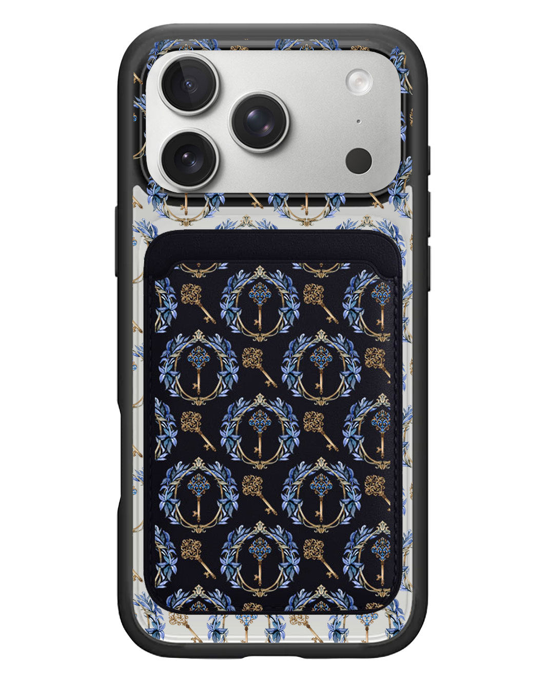 iPhone Magnetic Wallet Case - Goth Keys