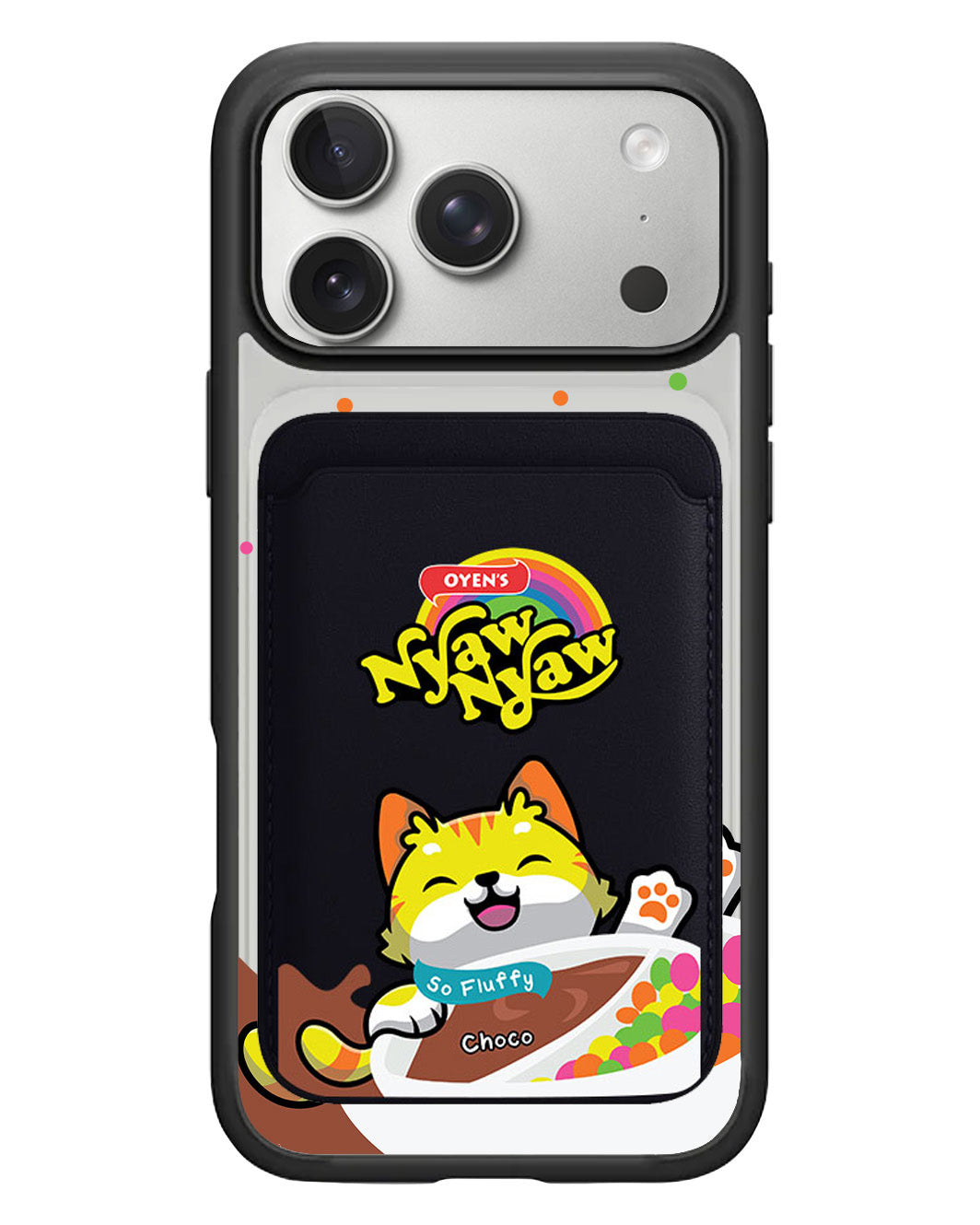 iPhone Magnetic Wallet Case - Nyawnyaw