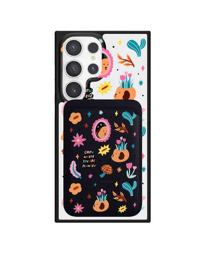 Android Magnetic Wallet Case - Grow And Bloom