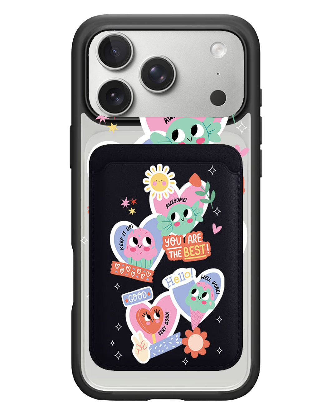 iPhone Magnetic Wallet Case - Dessert Party