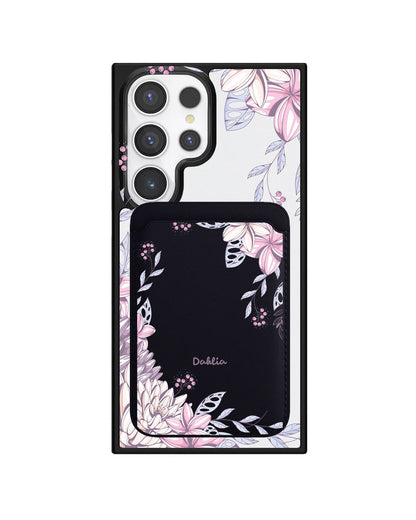 Android Magnetic Wallet Case - Dahlia