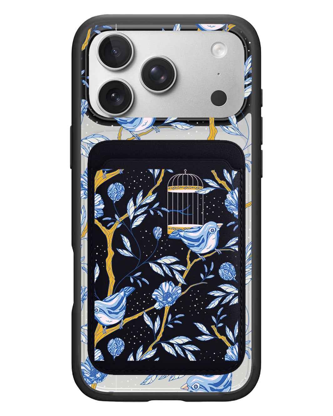 iPhone Magnetic Wallet Case - Lovebird 10.0