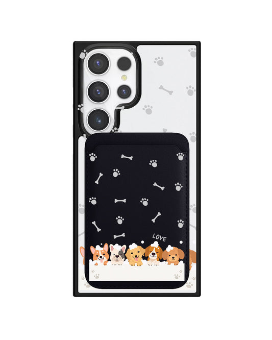 Android Magnetic Wallet Case - Ruff Family 2.0