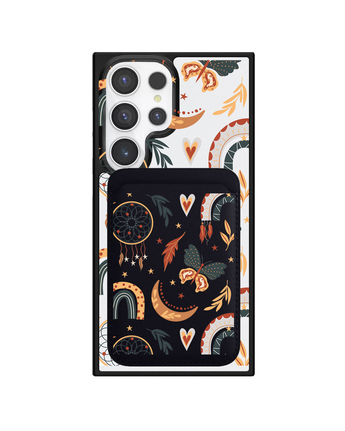 Android Magnetic Wallet Case - Boho 3.0