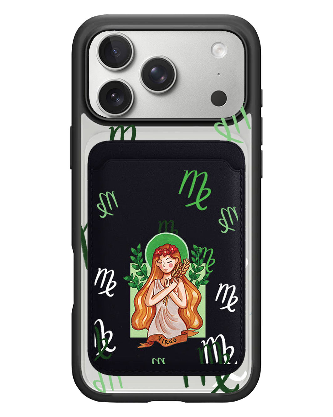 iPhone Magnetic Wallet Case - Virgo
