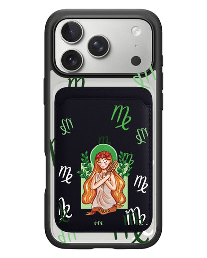 iPhone Magnetic Wallet Case - Virgo