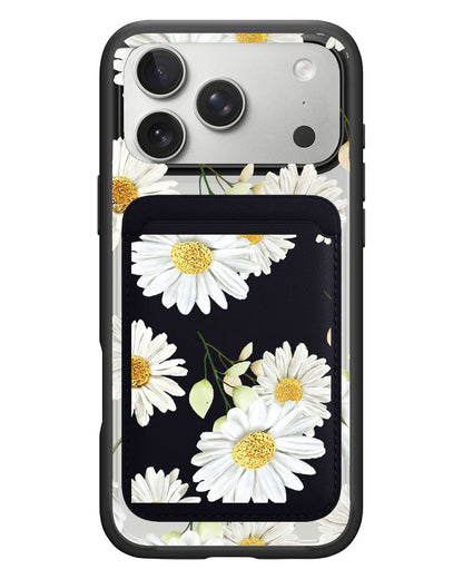 iPhone Magnetic Wallet Case - October Chrysanthemum