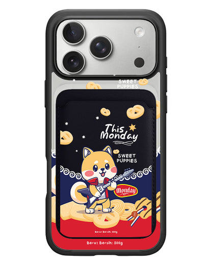iPhone Magnetic Wallet Case - Monday