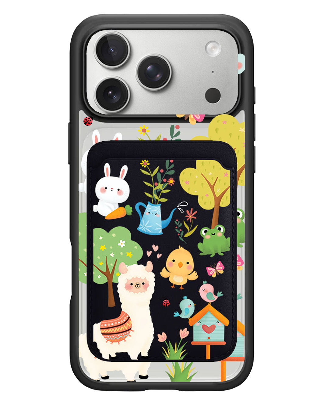 iPhone Magnetic Wallet Case - Spring