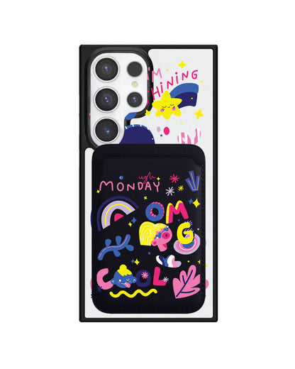 Android Magnetic Wallet Case - Monday, My Day