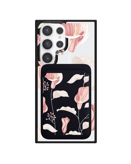 Android Magnetic Wallet Case - Easter Lily