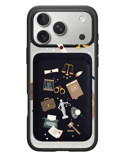 iPhone Magnetic Wallet Case - Lawyer