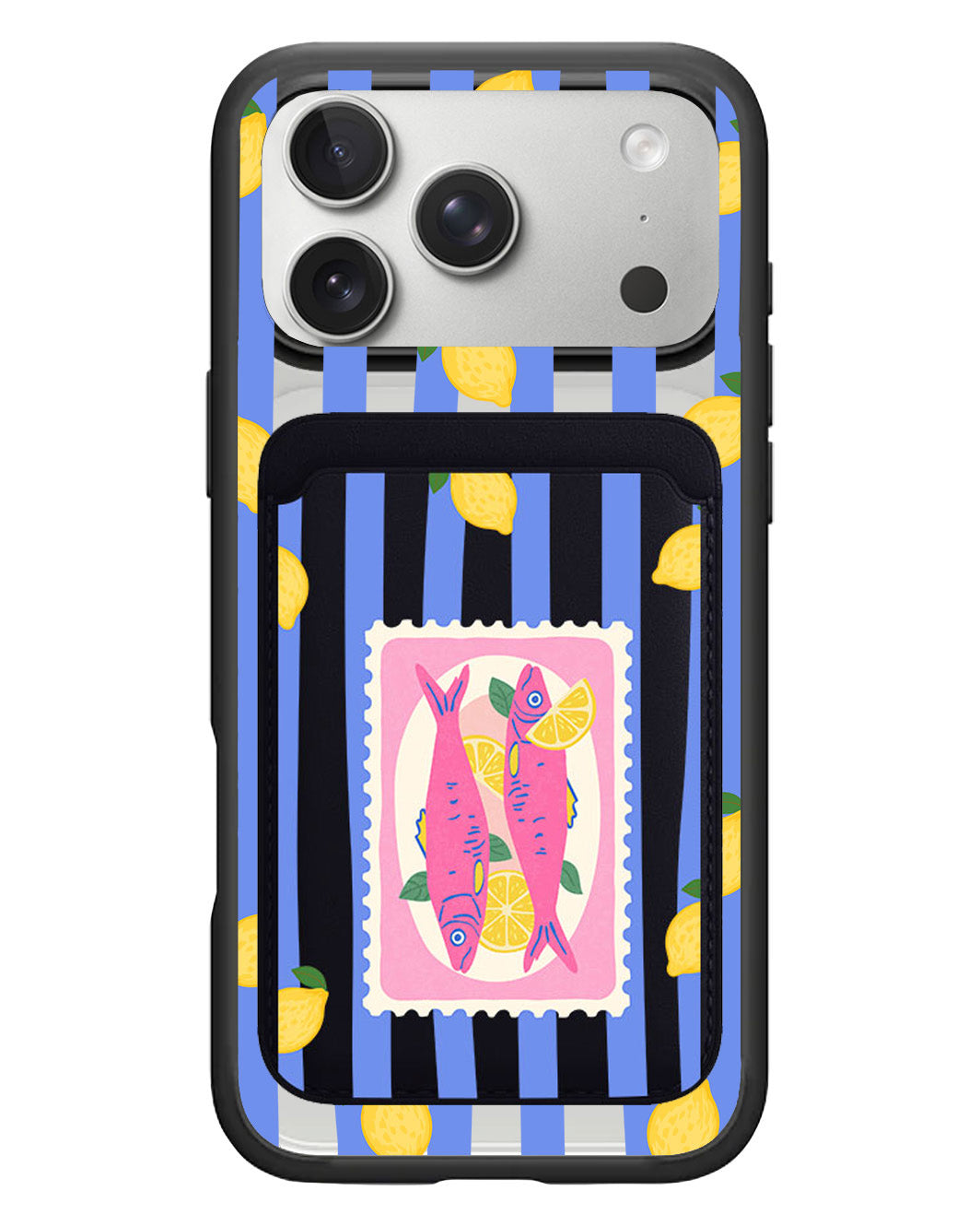 iPhone Magnetic Wallet Case - Sardines 2.0
