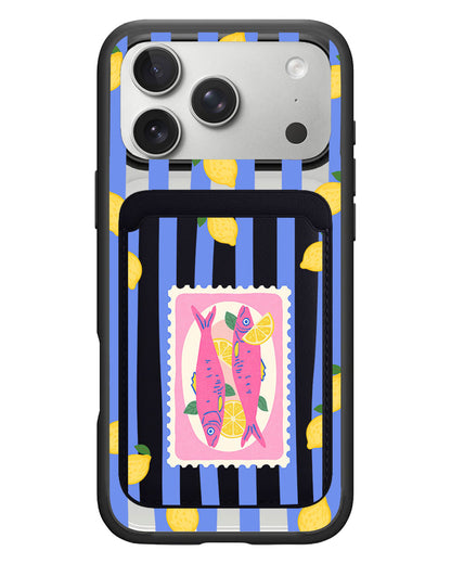 iPhone Magnetic Wallet Case - Sardines 2.0
