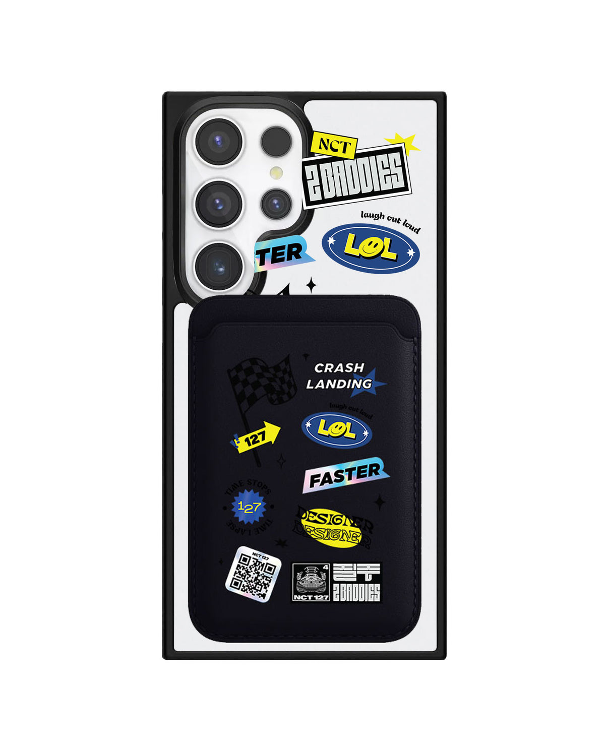 Android Magnetic Wallet Case - NCT127 Sticker Pack