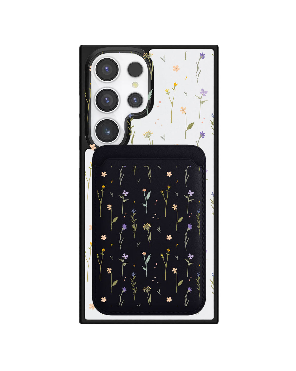 Android Magnetic Wallet Case - Botanical Garden 2.0