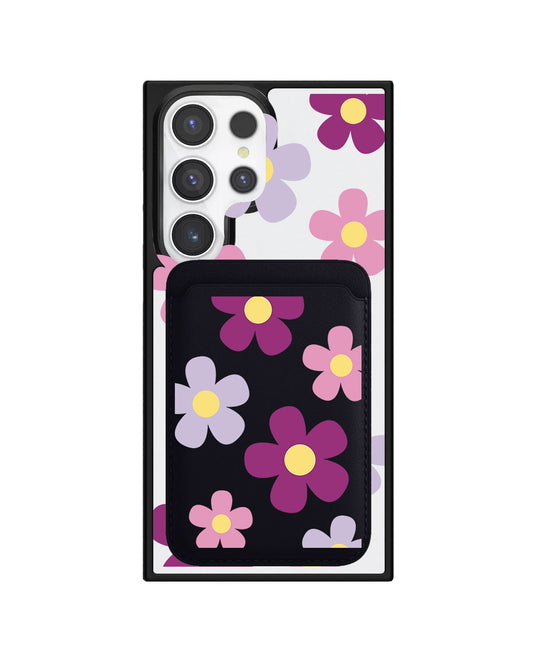 Android Magnetic Wallet Case - Daisy Paradise