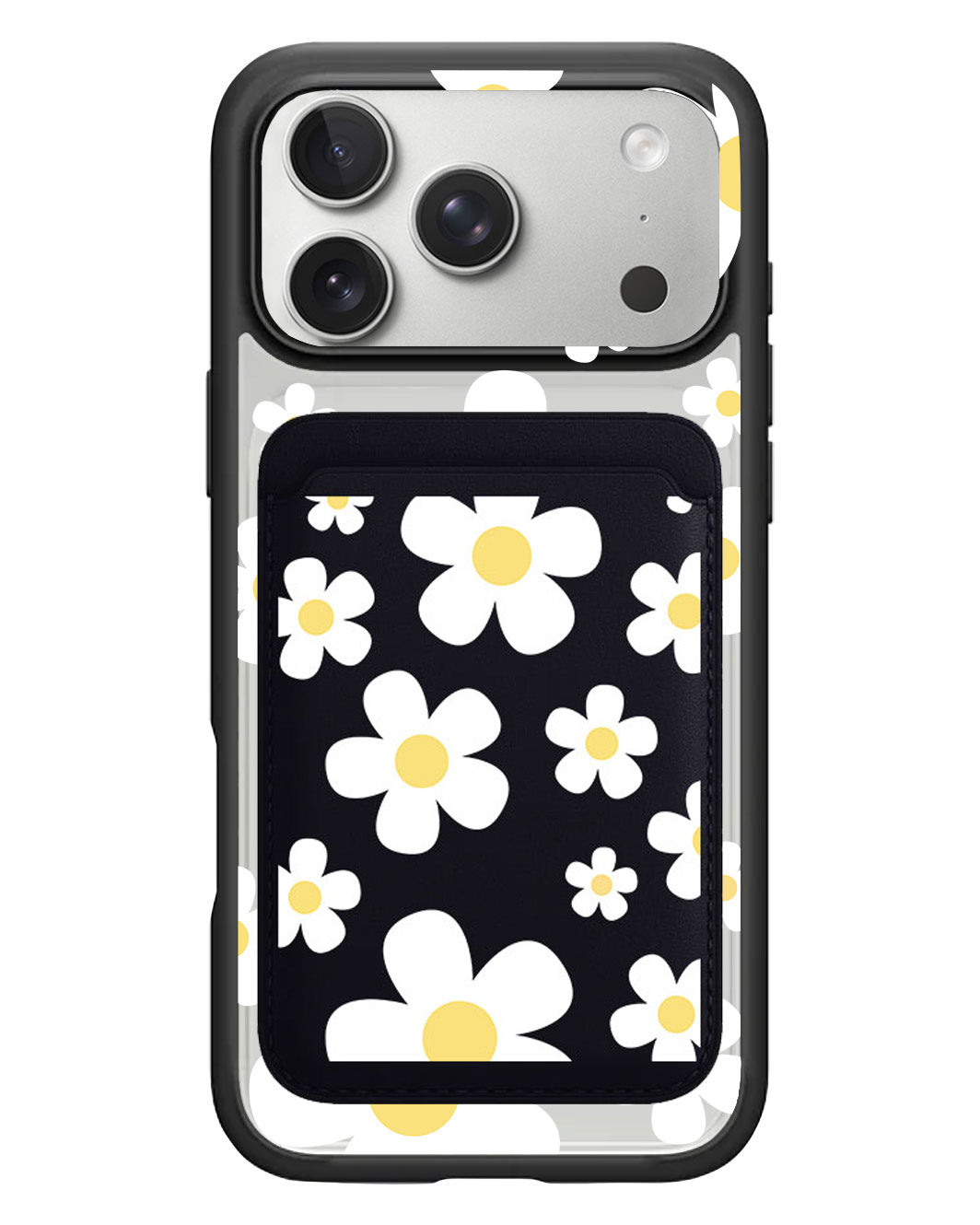 iPhone Magnetic Wallet Case - Daisy 3.0