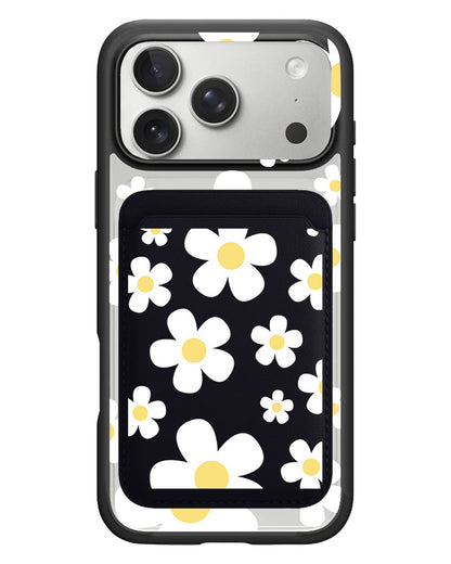 iPhone Magnetic Wallet Case - Daisy 3.0