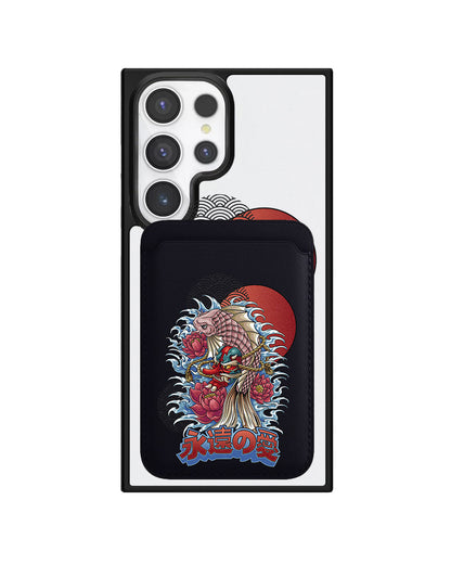 Android Magnetic Wallet Case - Oni Koi