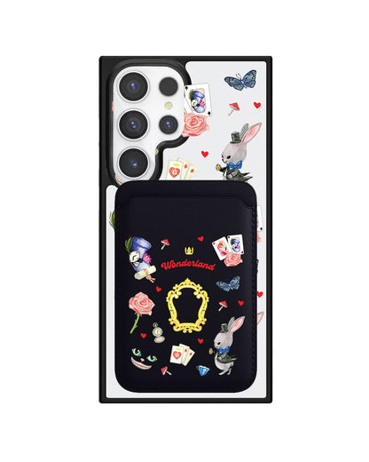 Android Magnetic Wallet Case - Wonderland