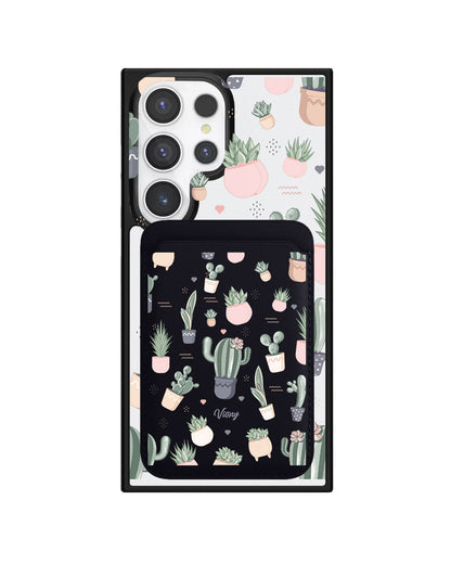 Android Magnetic Wallet Case - Cactus 2.0