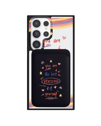 Android Magnetic Wallet Case - Love Yourself