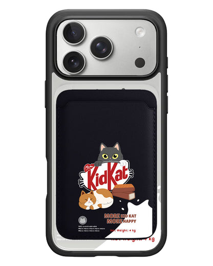 iPhone Magnetic Wallet Case - Kidkat