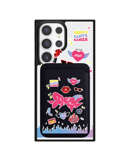 Android Magnetic Wallet Case - Aespa Spicy