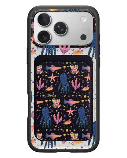 iPhone Magnetic Wallet Case - Underwater Dreams 1.0