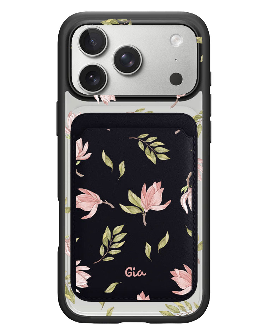 iPhone Magnetic Wallet Case - Azalea