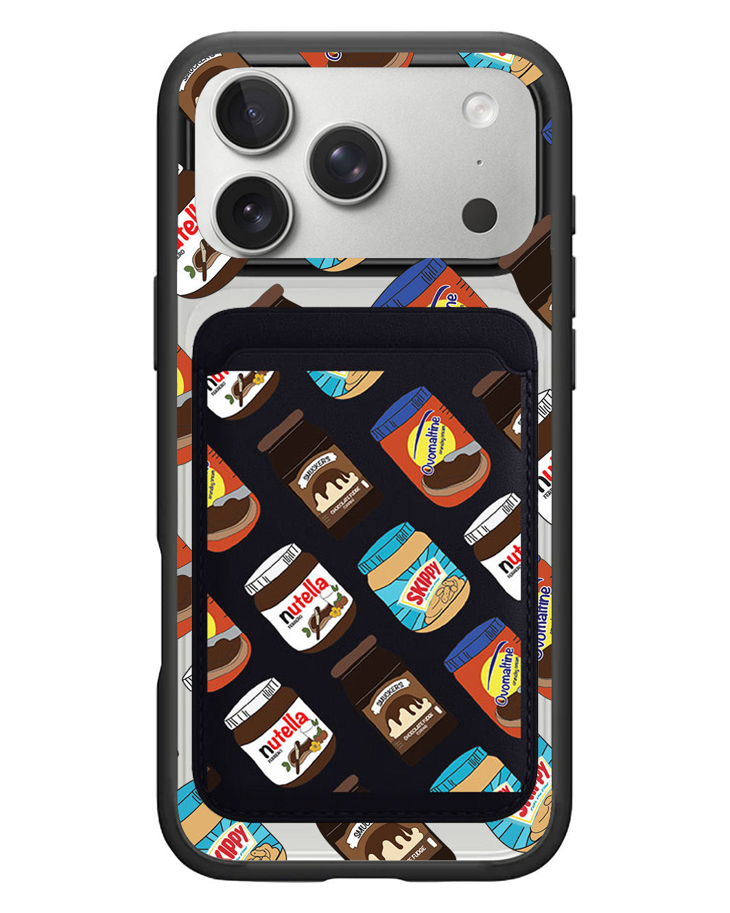 iPhone Magnetic Wallet Case - Choco Spread