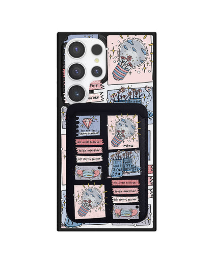 Android Magnetic Wallet Case - Shine
