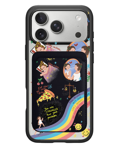iPhone Magnetic Wallet Case - Self Love 2.0